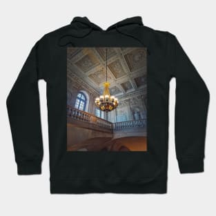 glowing vintage chandelier Hoodie